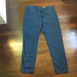 Cosmic Blue Love straight leg was pants